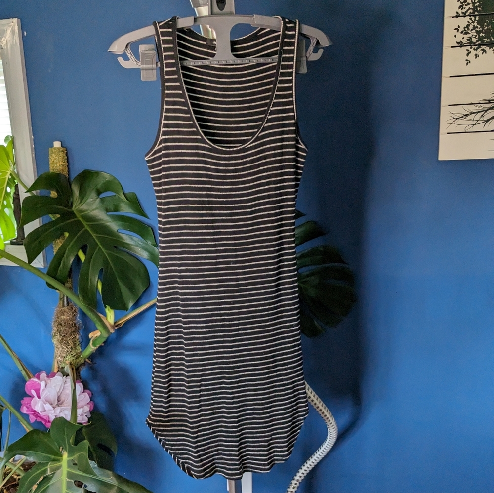 Ambiance Medium Striped Tank Dress